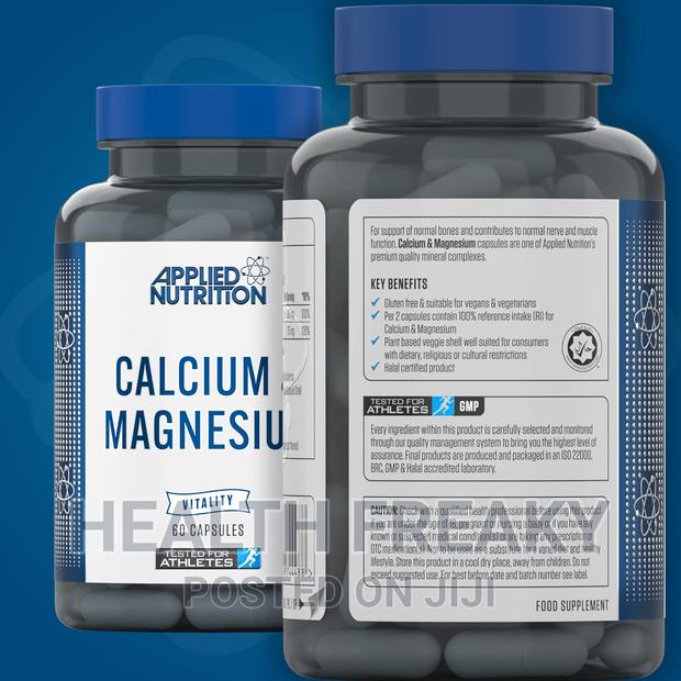 Calcium and Magnesium Healthy Bones Muscle Function · Photo 1