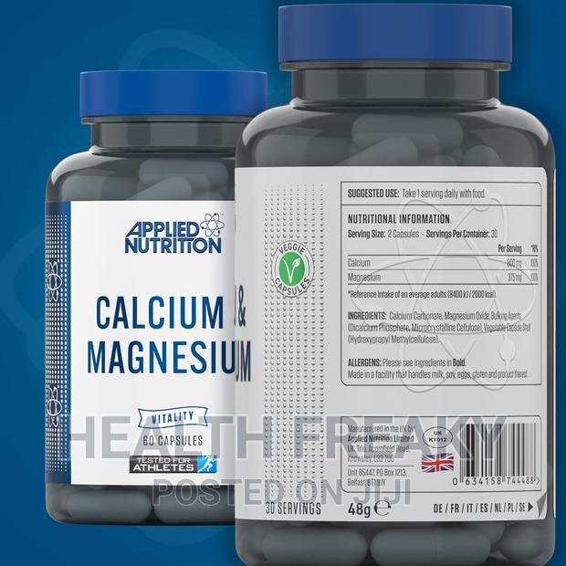 Calcium and Magnesium Healthy Bones Muscle Function · Photo 3