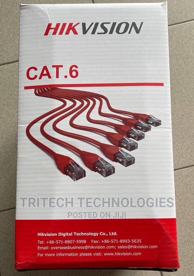 Hikvision CAT6 UP 305M Network Cable Solid Copper 24AWG · Photo 1