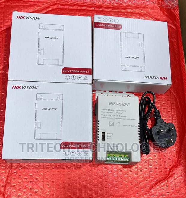 Hikvision CCTV Power Supply 5amps (12V5A) · Photo 1