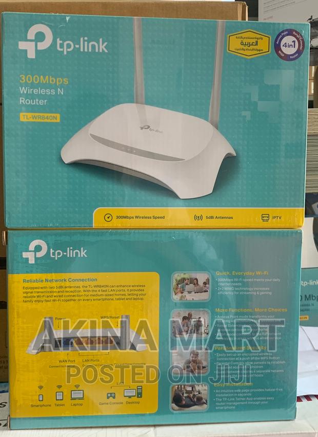 Tp Link Router Tl-Wr840n 4in1 Access Point Router · Photo 3