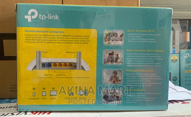 Tp Link Router Tl-Wr840n 4in1 Access Point Router · Photo 2