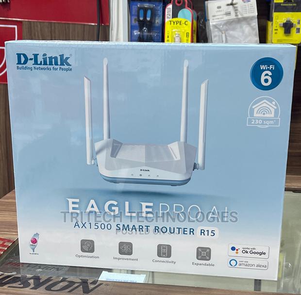 D-link Wi-fi6 Ax1500 Smart Router R15 Eagle PRO Ai · Photo 1