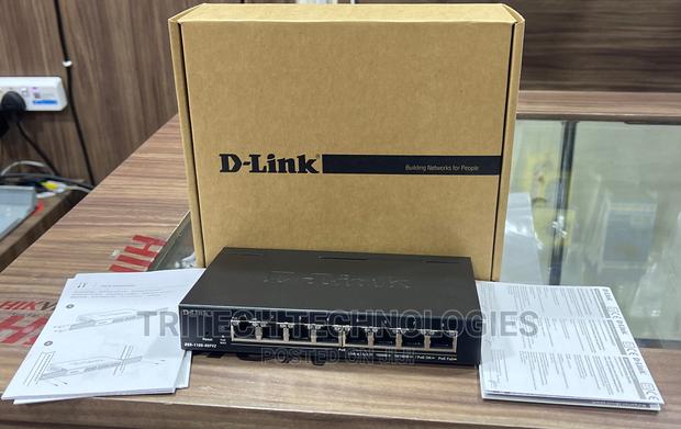 D-Link 8port Gigabit Poe Smart Managed Switch DGS-1100-08pv2 · Photo 1