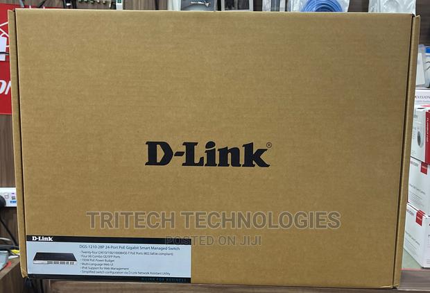D-Link 28-Port Gigabit Smart Managed Switch DGS-1210-28P · Photo 3
