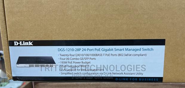 D-Link 28-Port Gigabit Smart Managed Switch DGS-1210-28P · Photo 2