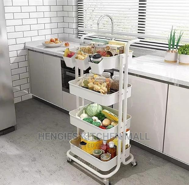 4 Tier Utility Storage Cart · Photo 3