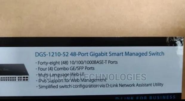 D-Link 52port Gigabit Smart Managed Switch DGS-1210-52mp · Photo 3