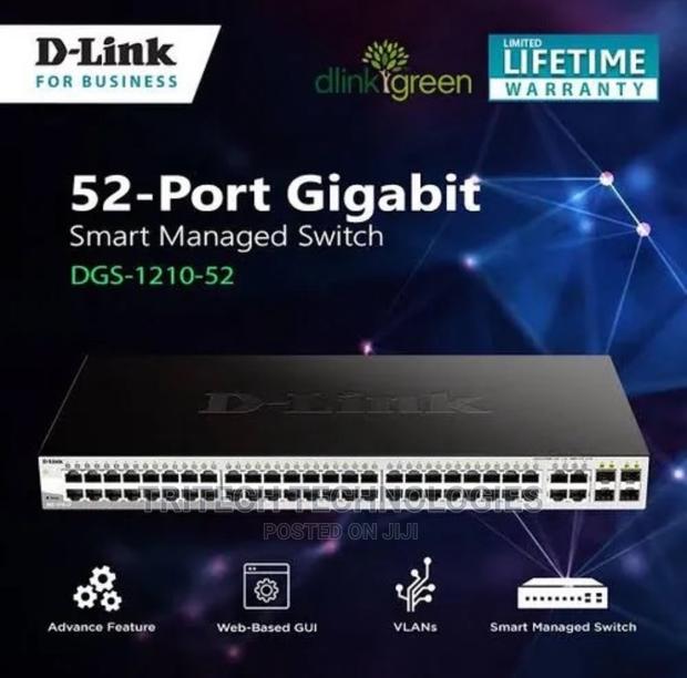 D-Link 52port Gigabit Smart Managed Switch DGS-1210-52mp · Photo 2