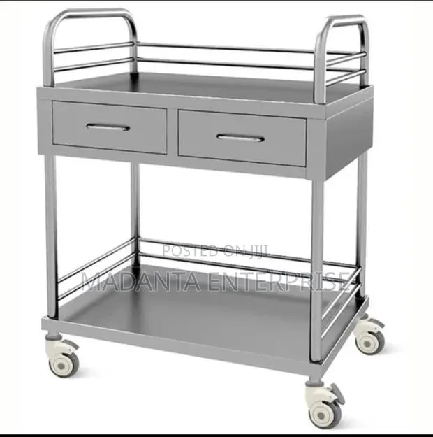Medical Trolley With 2 Drawers · Photo 1
