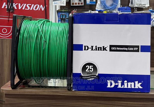 D-Link NCB-C6ugryr-305 Cat6 Utp (Green) PVC Solid Cable · Photo 1