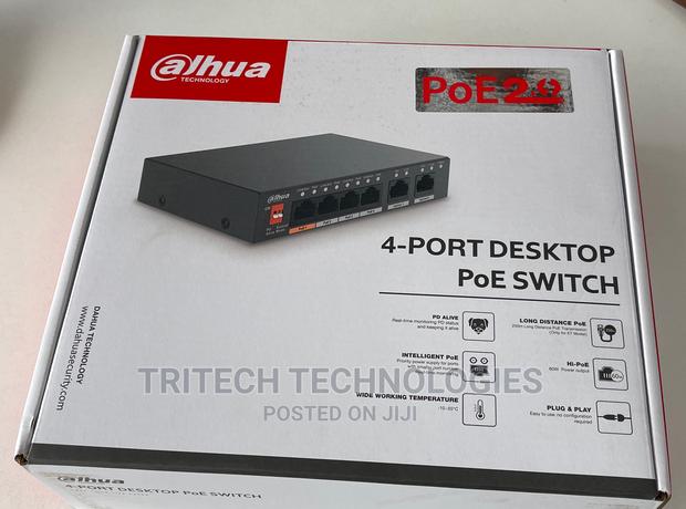 Dahua 4port Poe Switch Unmanaged With 2 Uplink · Photo 1