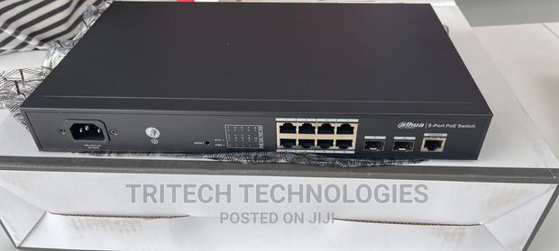 Dahua 8port Poe Gigabit Managed Switch (DH-PFS4210-8GT-150) · Photo 1
