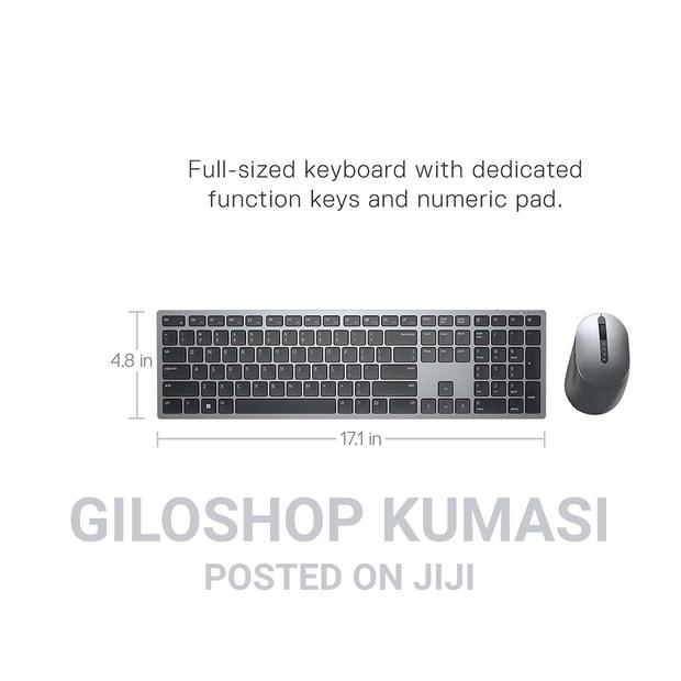 Dell Premier Multi-Device Wireless Keyboard and Mouse - KM73 · Photo 2