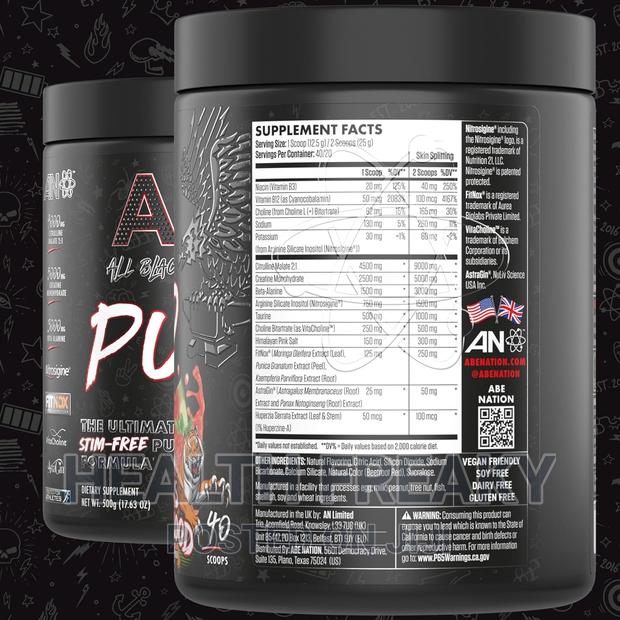 Preworkout ABE Pump Energy Muscle Builder Stimulant Free · Photo 4