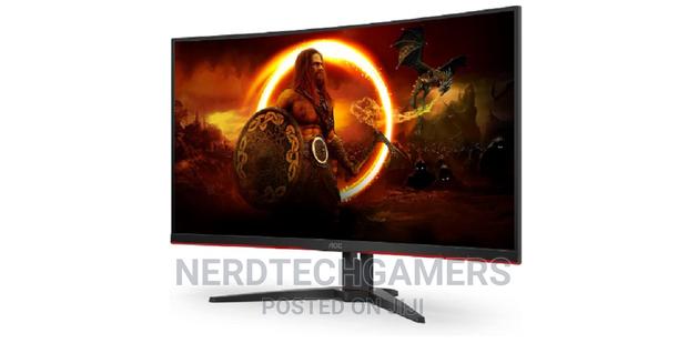 AOC C32G2ZE 32" Curved Frameless Gaming Monitor, Full HD · Photo 3