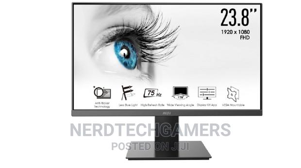 MSI Pro MP241X 24” Monitor, Full HD 1080p, 75hz Refresh Rate · Photo 1
