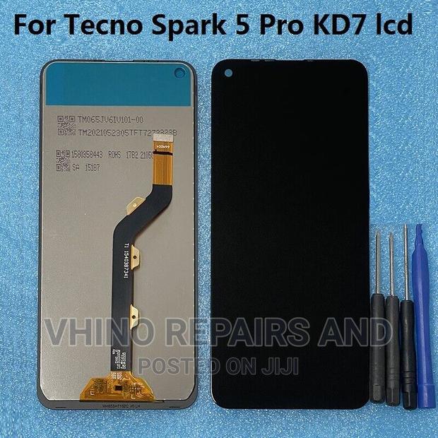 Original TECHNO SPARK 5 Pro Screen Replacement. · Photo 1