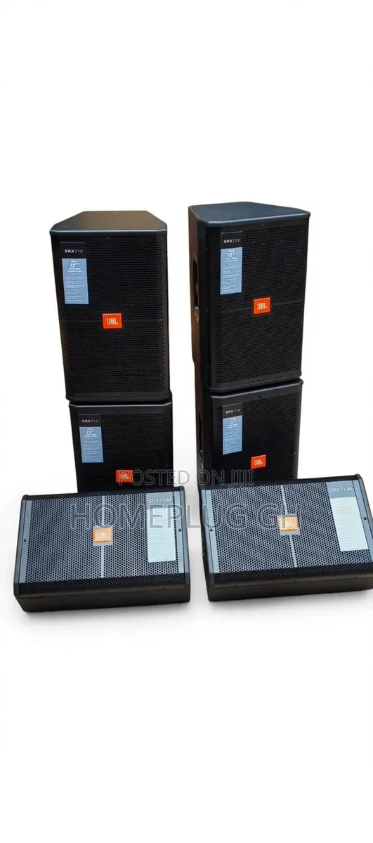 JBL SRX712 Speakers + SRX712M Monitors Set · Photo 1