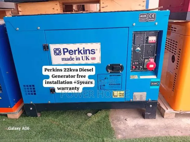 The Work Bench Perkins Diesel Generator 22kva Silent Perkins Generator · Photo 1