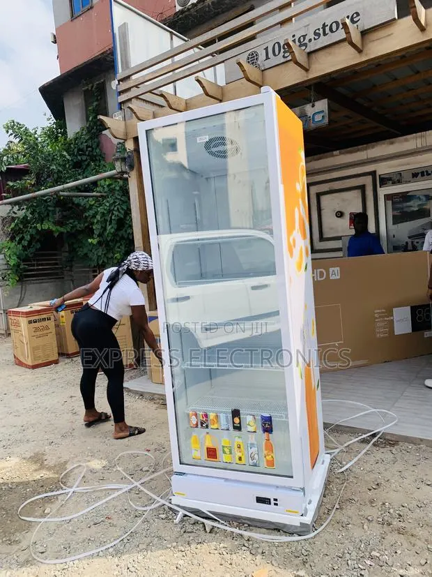 Unique Sleek White Zara-600dfg Zara Display Fridge 591 Itr Single Door · Photo 1
