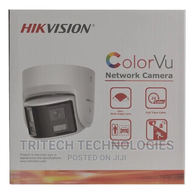 Hikvision 4mp Panoramic Colorvu Fixed Turret Ip Camera Dome · Photo 3