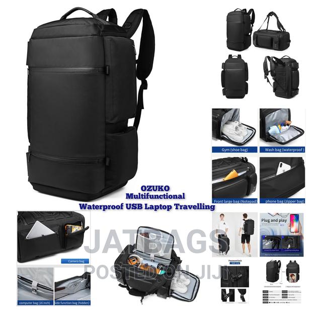 Ozuko Travelling Waterproof Laptop Backpack (Free Delivery) · Photo 2