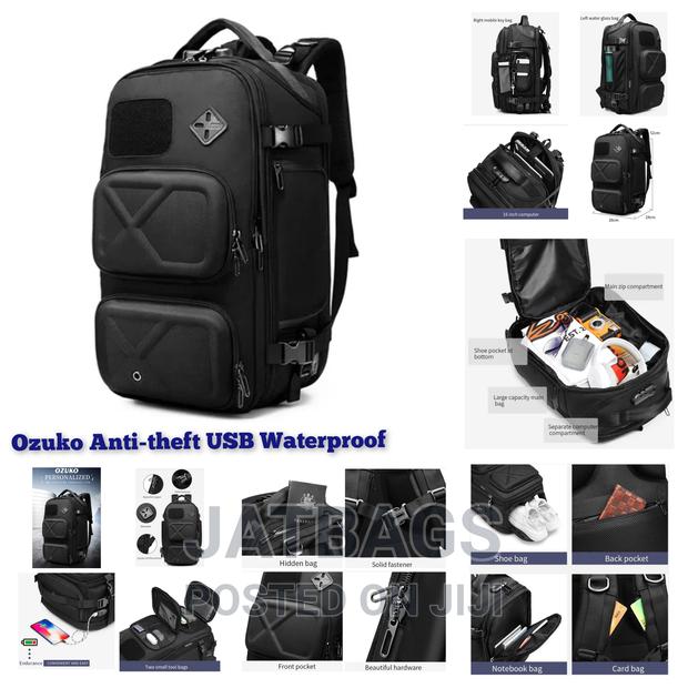 Ozuko Anti-Theft Waterproof Travel Backpack (Free Delivery) · Photo 1