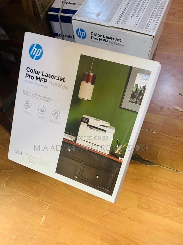 Long Lasting HP Color Laser Jet Pro Printer(Hp MFP 283) · Photo 1