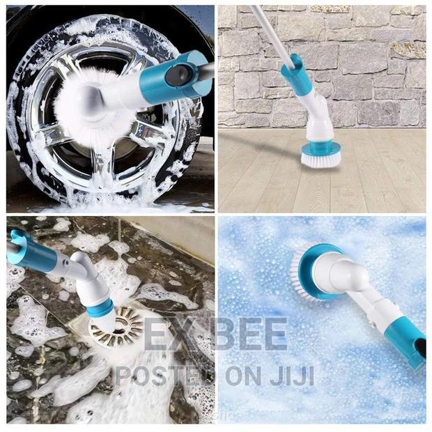 Home Electric Shower Cleaner Spin Scrubber Set · Photo 5