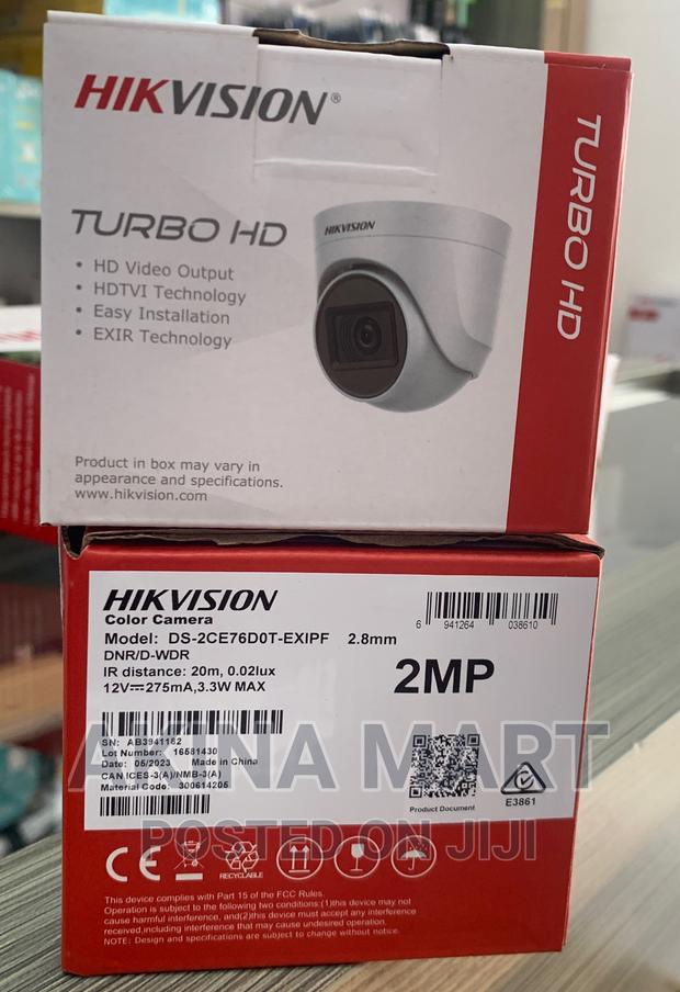 Hikvision 2mp Analog Camera (1080p)Ds-2ce76dot-Exipf · Photo 1