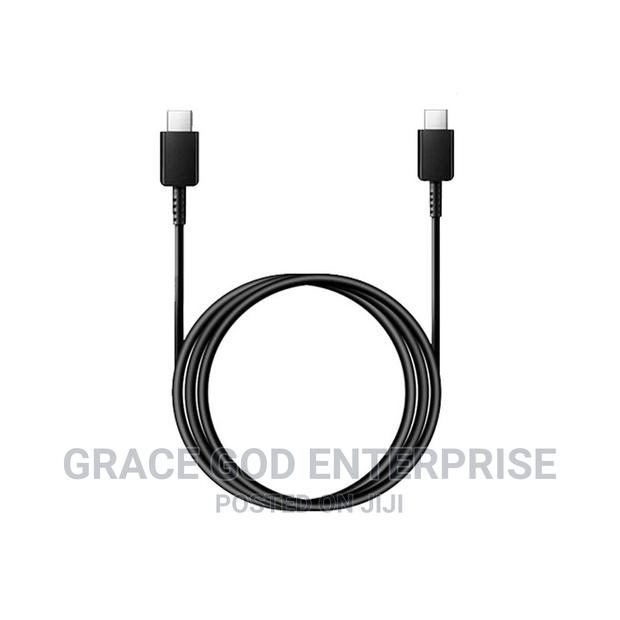Original Samsung Fast Type C- C Cable 5A