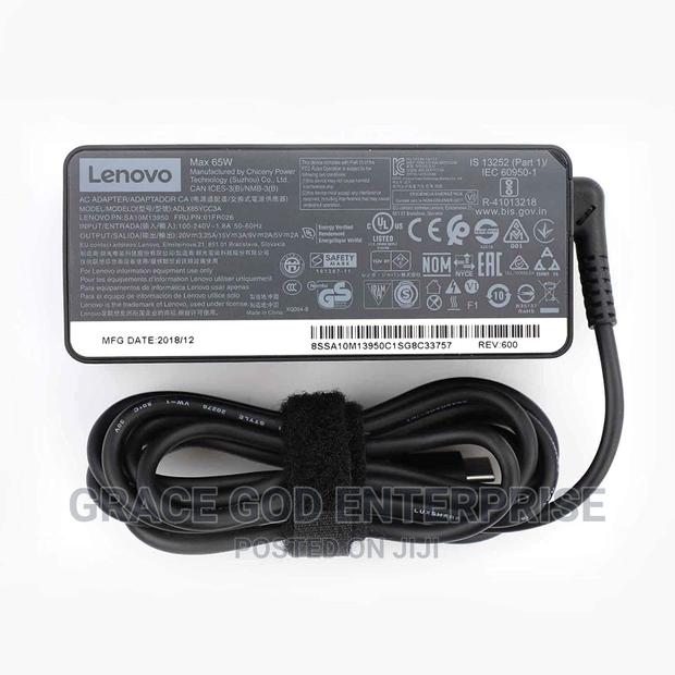 Original Lenovo Type C Charger 65W · Photo 1