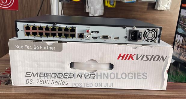 Hikvision NVR With Poe 16ch Ds-7616ni-/16p · Photo 2