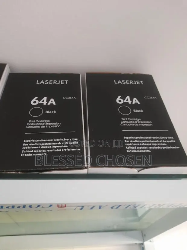 Laserjet 64a Black Toner Cartridges · Photo 1