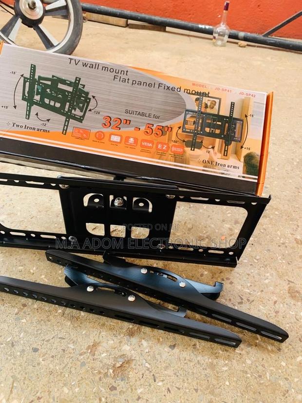 (32”-55”)Long Lasting Adjustable Corner Wall Mount. · Photo 1