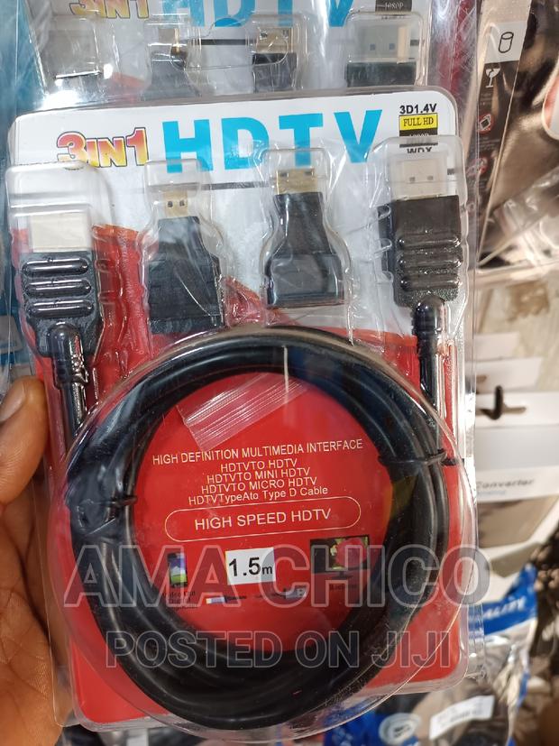 Hdmi Cable (3 in 1) Connector · Photo 1
