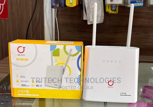 OLAX AX9 Pro High Quality Wireless 4g Wifi Router NO Battery · Photo 1
