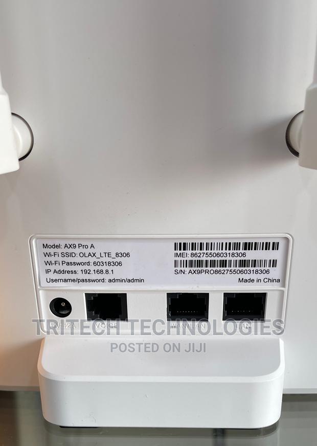 OLAX AX9 Pro High Quality Wireless 4g Wifi Router NO Battery · Photo 3