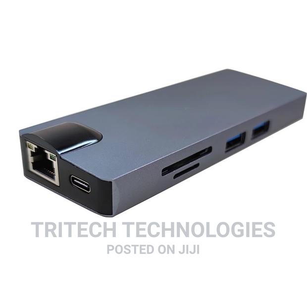 TYPE-C 8 in 1 + LAN+TYPE-C+SD CARD+ USB3.0x2+HDMI+VGA · Photo 2