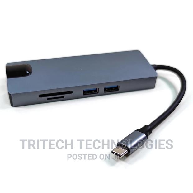 TYPE-C 8 in 1 + LAN+TYPE-C+SD CARD+ USB3.0x2+HDMI+VGA · Photo 5