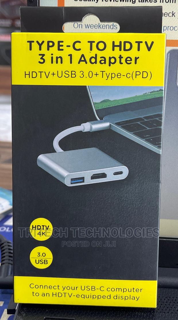 TYPE-C TO HDTV 3 in 1 Adapter · Photo 1