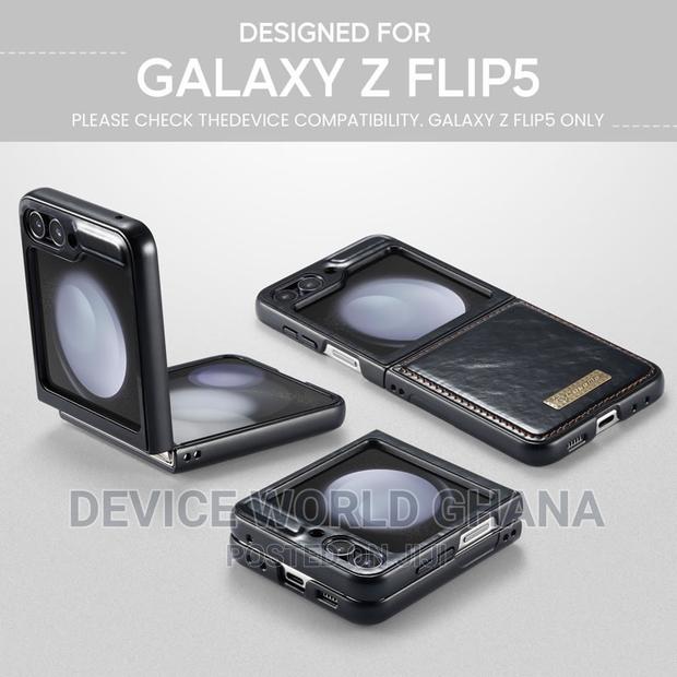 Caseme Leather Case for Samsung Z Flip 5 · Photo 5