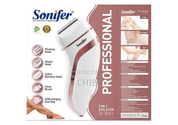 Sonifer Epilator 3 in 1 · Photo 1