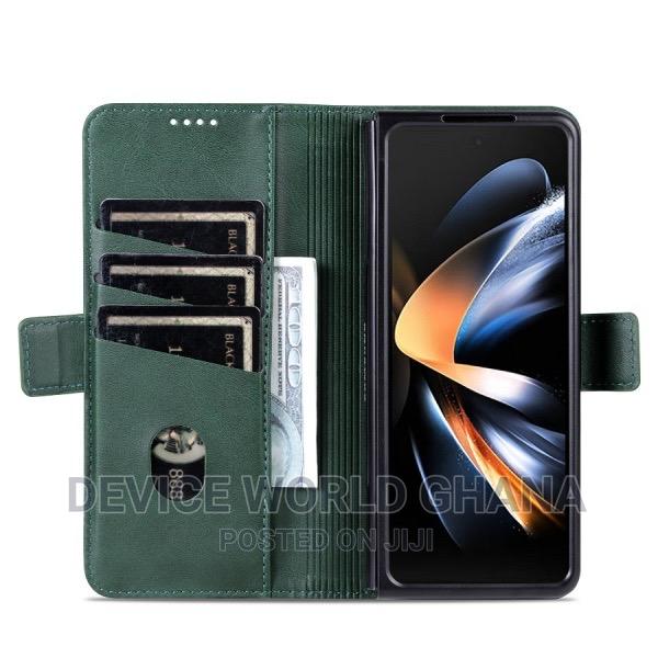 Azns Leather Flip Case for Samsung Z Fold 6 and Fold 5 · Photo 4
