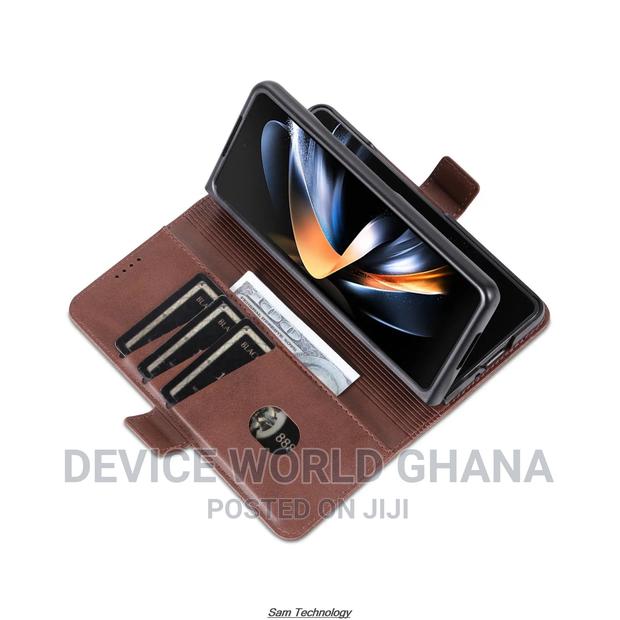 Azns Leather Flip Case for Samsung Z Fold 6 and Fold 5 · Photo 7