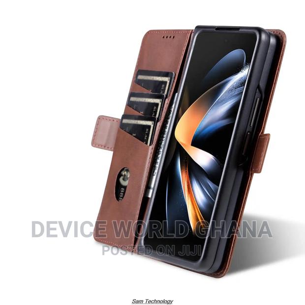 Azns Leather Flip Case for Samsung Z Fold 6 and Fold 5 · Photo 6