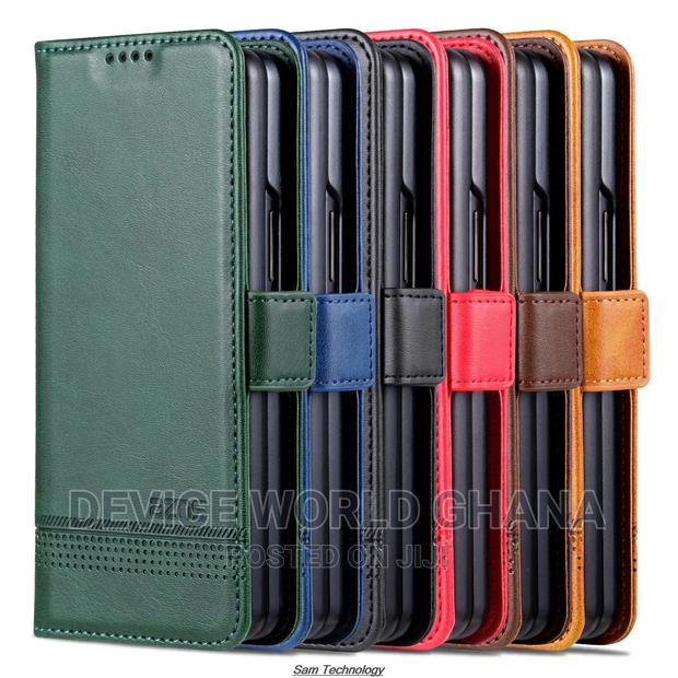 Azns Leather Flip Case for Samsung Z Fold 6 and Fold 5 · Photo 1