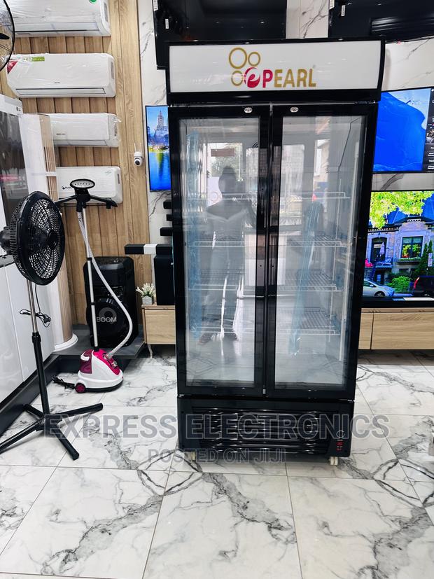 Commercial Excellent Display Fridge Double Door PVC 622-2b. · Photo 1
