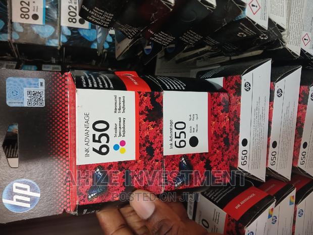 Hp 650 Ink. Black / Color · Photo 1